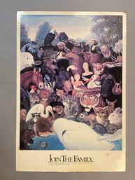 Minnesota Zoological Society 1978 Join The Family Poster