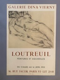 Loutreuil 1953 Poster