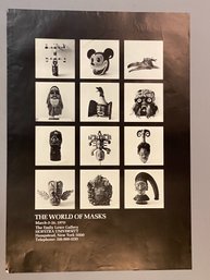 The World Of Masks 1970 Poster