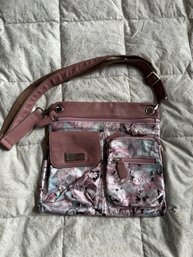 Lifestyle By Sharif Metallic Rose Purse