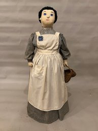 37 Inch Tall Doll Women In Period Style Clothing