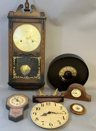 Six Pieces Clocks And Antenna Dial