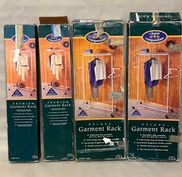 Four Garment Racks By Closet Companions