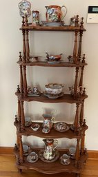 Antique Wall Shelf Walnut