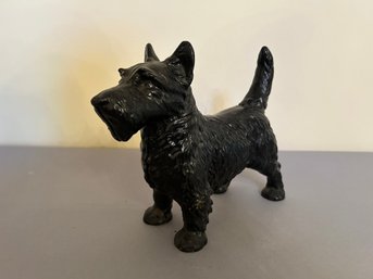 Cast Iron Scotty Dog Door Stop