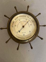 Vintage Pinkham & Smith Company Importers, Boston Holosteric Barometer