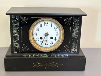 Antique Marble Mantle Clock