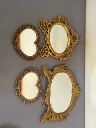 Four Ornate Mirror Frames