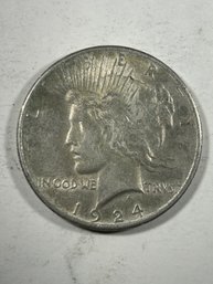 1924 Peace  Dollar