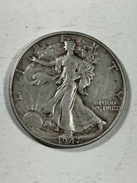 1947 Walking Liberty Half Dollar Silver