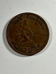 1904 Phillipines 1/2 Centavo