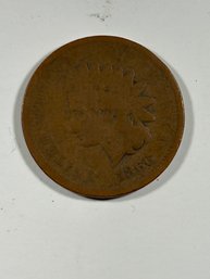 1866 Indian Head Penny 1 Cent