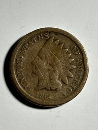 1860 Indian Head Penny 1 Cent