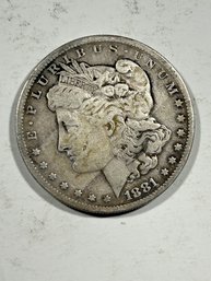 1881 S Morgan Dollar Silver