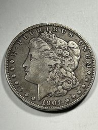 1901 O Morgan Dollar Silver