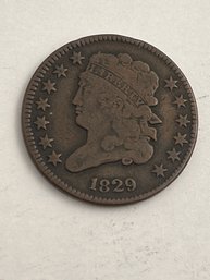 1829 Classic Head Large Cent