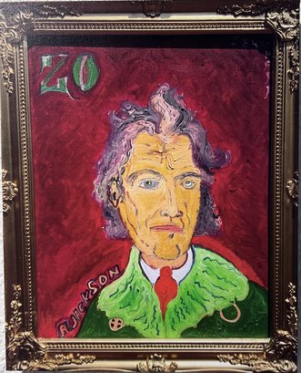 PRINT On Canvas, Portrait Of Andrew Jackson By Serg Graff,  Limited Edition, COA