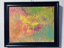 Abstract Painting On Canvas By Serg Graff 'Spring', COA