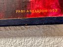 MARY REARDON (AMERICAN, 1912-2002) Vintage 1993 LG Original Painting On Canvas