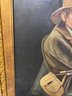 19th/20th Century American School Antique Oil Painting On Canvas, Portrait