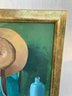 Oil Painting On Board, Still Life, Framed, Unsigned