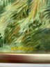 Vintage Oil Painting On Canvas, Tropical Landscape, Signed, Dated, Framed