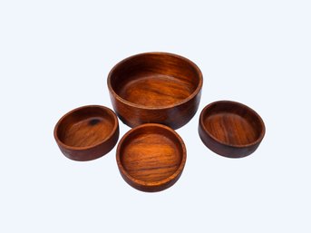 Beautiful Wooden Bowl Set