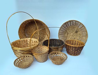 Lot Of Beautiful Baskets
