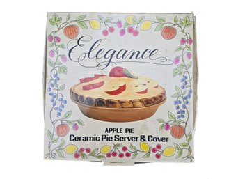 Ceramic Pie Server And Cover
