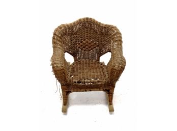 Childs Wicker Chair