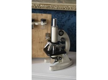 Microscope In Storage Box