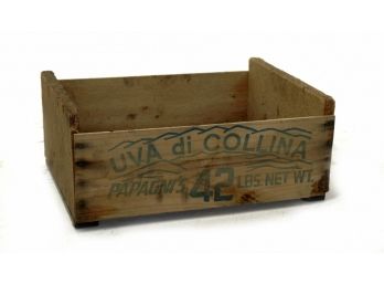 Vintage Wooden Fruit Crate