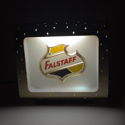 Falstaff Beer Light Up Sign