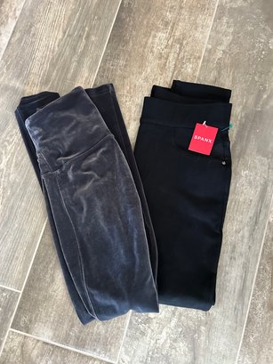 2 NEW PAIR OF SPANX PANTS SIZE S