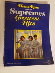 Diana Ross And The Supremes Greatest Hits Song Book 1968 Vintage Deluxe Vocal Ed