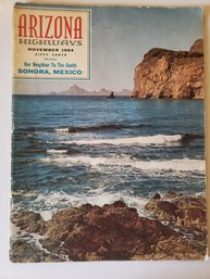 Arizona Highways Magazine Photos & Stories Of The Southwest 1964 November