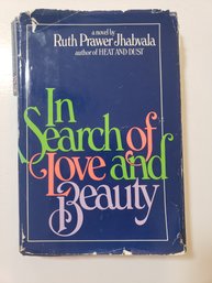 Ruth Prawer JHABVALA In Search Of Love And Beauty 1st Edition 1983 Vintage RARE