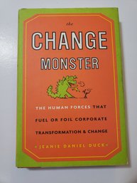 The Change Monster HC Jeanie Daniel Duck 2001 First Edition