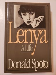 Lenya By Donald Spoto SIGNED First Edition Hardcover Vintage