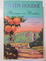 SIGNED Stranger In Paradise By Eileen Goudge First Edition Hardcover