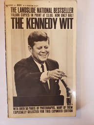 The Kennedy Wit 1965 Paperback Vintage Bantam Book