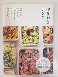 Japanese Freshly Made Salads Cookbook (Make Every Salad) 2013 Shufu No Tomosha