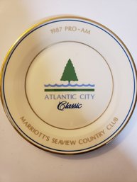 Extremely Rare 1987 Lenox 'Pro Am' Atlantic City Classic Commemorative Plate