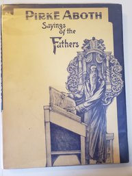 Vintage Pirke Aboth Sayings Of The Fathers In Etchings Saul Raskin Book 1940