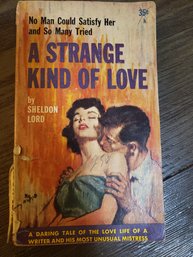 A Strange Kind Of Love Sheldon Lord - Vtg Sleaze 1959 Tower Pub