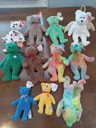 Lot Of Beanie Baby Bears