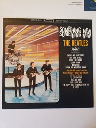 THE BEATLES-SOMETHING NEW-CAPITOL ST 2108-REISSUE-1978-STEREO-PURPLE LABEL-VINYL