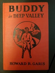 Buddy In Deep Valley By Howard R. Garis 1940 HC Vintage