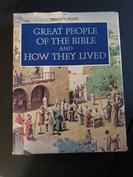 Great People Of The Bible And How They Lived By Readers Digest 1979 5th Printing