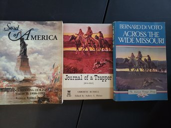 Lot Of 3 Vintage PB - Historical/Western/1800s - America